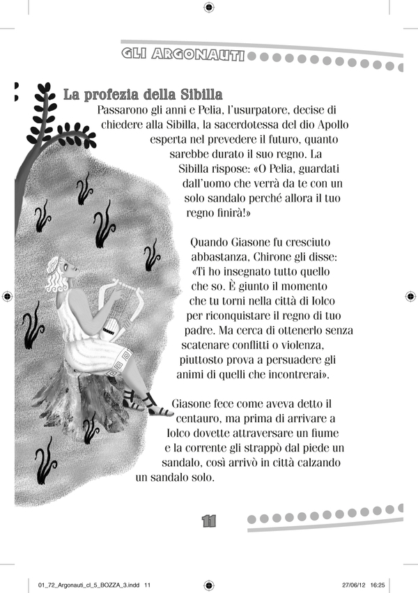 Progetto grafico e impaginazione del volume Gli Argonauti, Allegato a Esplorare... lo spazio, il tempo