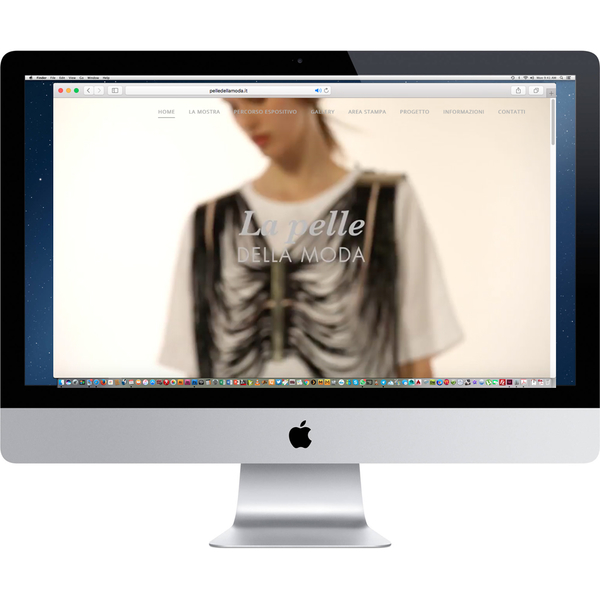Sito per mostra La Pelle della Moda