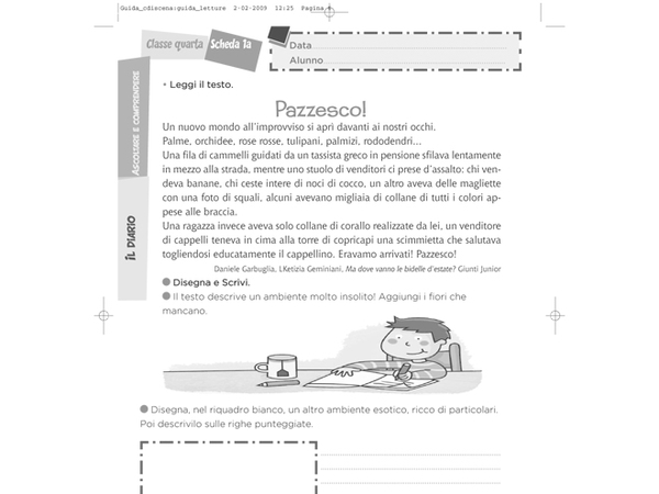 Impaginazione della Guida per l'insegnante 