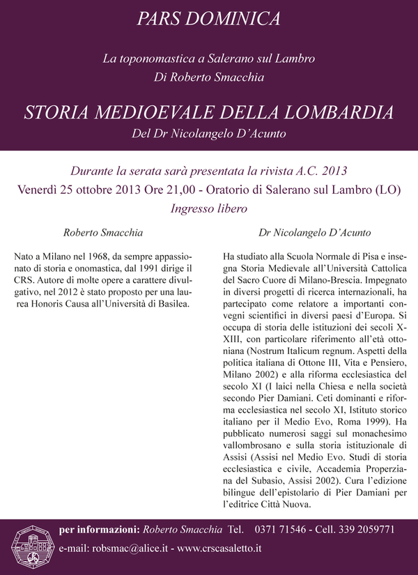 Stampa, realizzazione editoriale, impaginazione delle riviste, dei bollettini e delle pubblicazioni del Comitato ricerche storiche. Gestione del sito internet e della comunicazione cartacea.